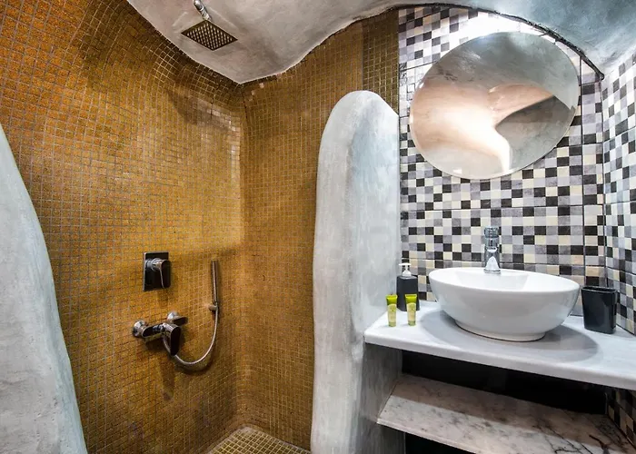 酒店 Katerina's Castle - Caldera Cave 易莫洛林